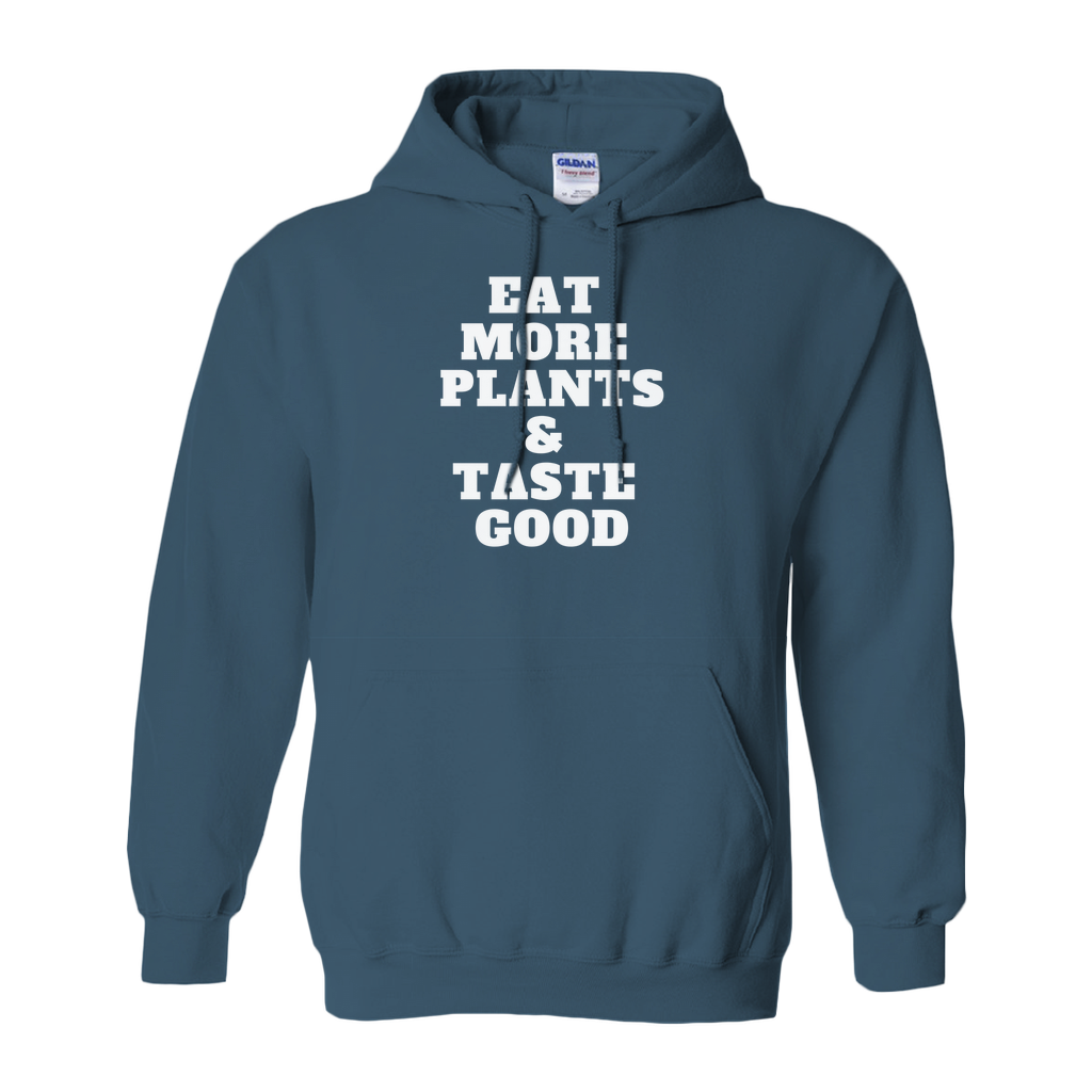 EAT MORE PLANTS WHITE