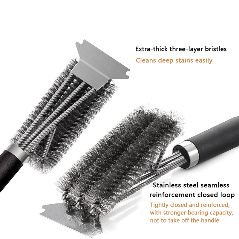 BBQ Grill Barbecue Kit Cleaning Brush