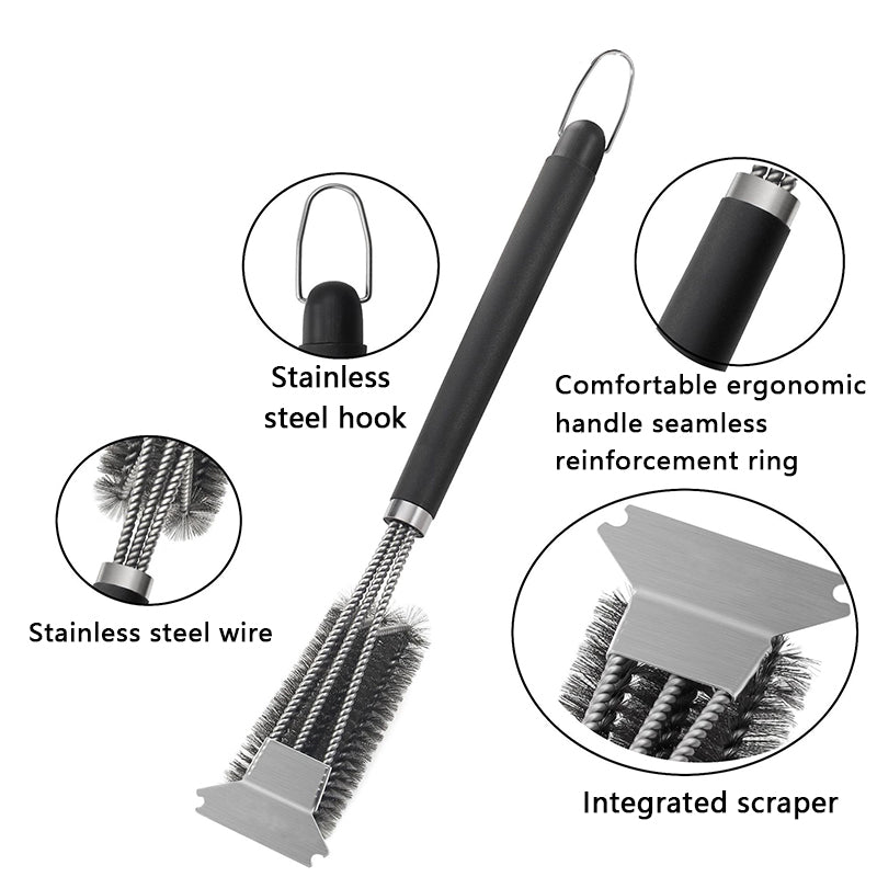 BBQ Grill Barbecue Kit Cleaning Brush