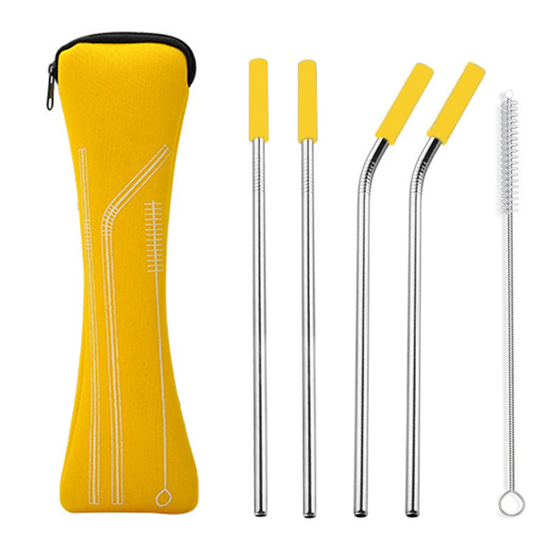 304 Stainless Steel Straw Straw Metal