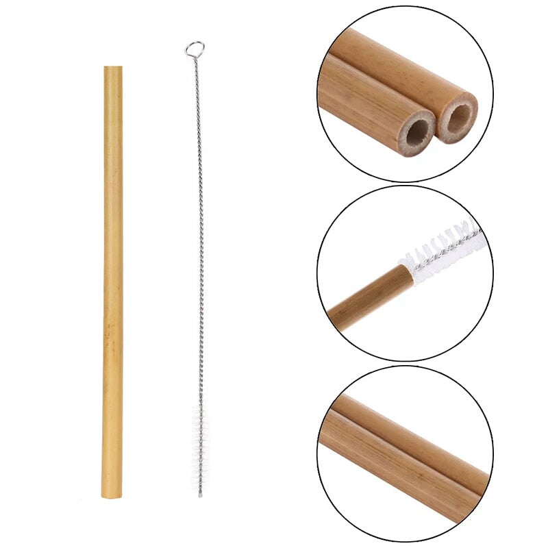 Natural Bamboo Straws