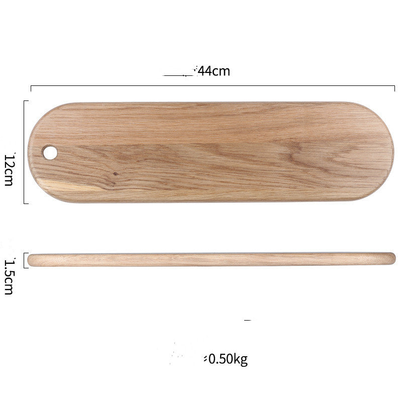 White Oak Chopping Cut Fruit Chopping Board Sushi