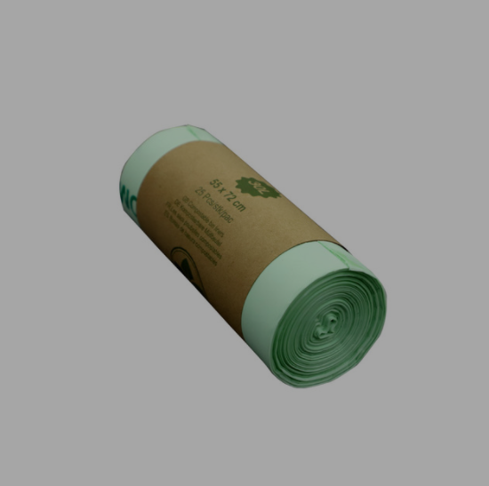 Biodegradable Garbage Bag Flat Mouth Compostable Degradable Bag